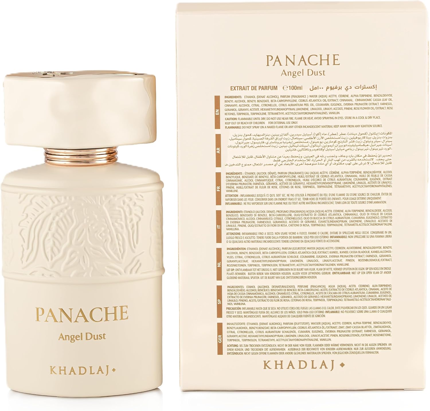 Khadlaj Panache Angel Dust - D - Perfume Alcohol Fragrance avaliação e preço